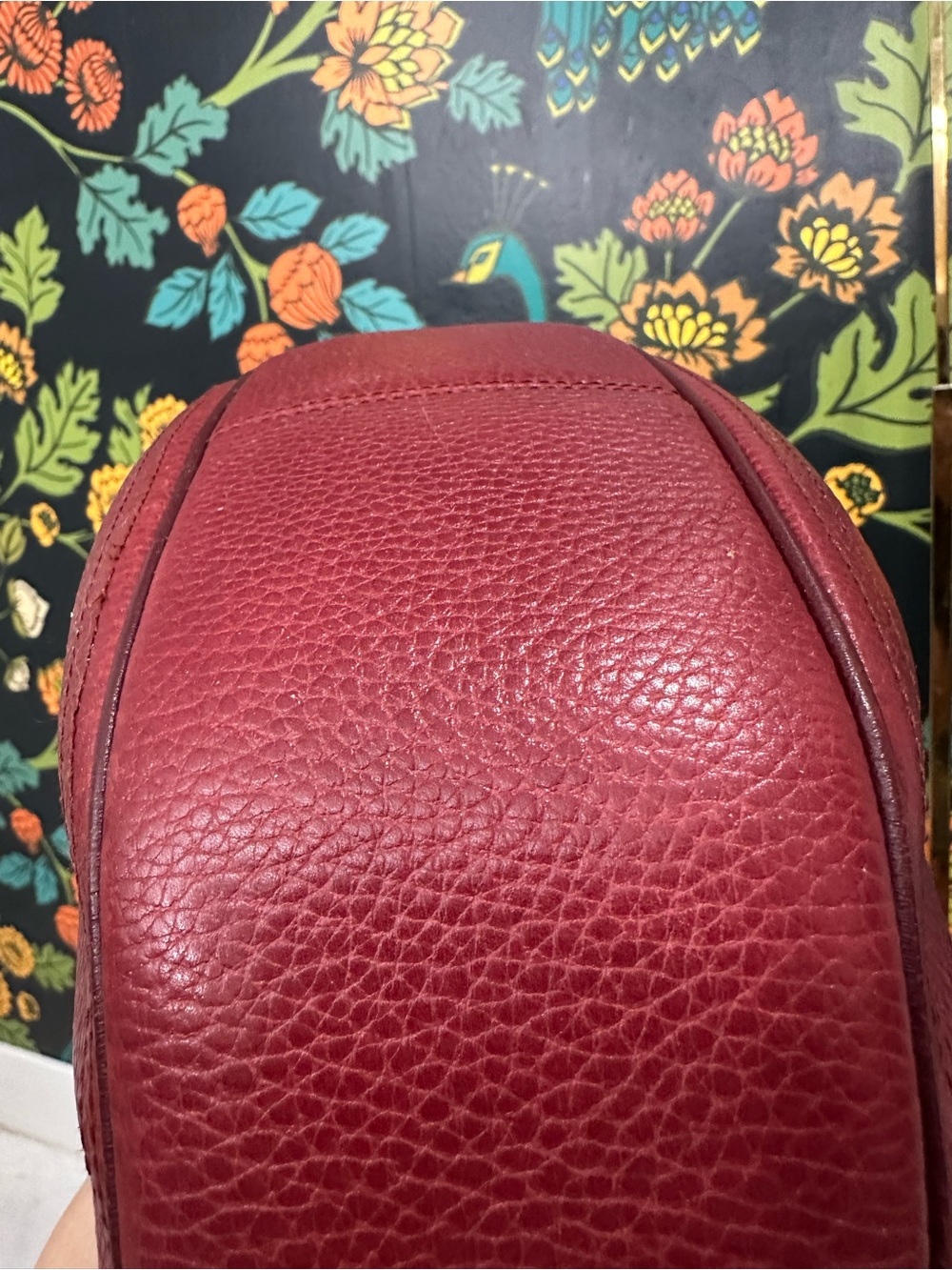 Vintage Cartier Must Burgundy Leather Hobo Bag - Picture 12 of 14